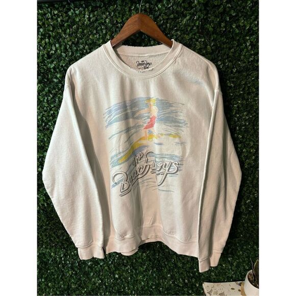 The Beach Boys Livy Lu Distressed Sweatshirt Sz Small - Picture 1 of 7